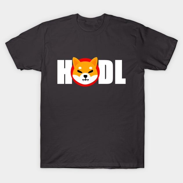 HODL  SHIB! T-Shirt by medievalwares